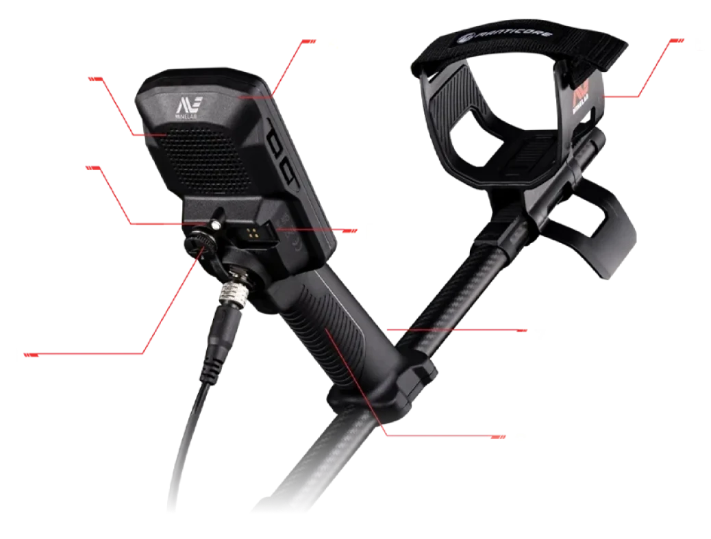 Ordu Minelab Manticore - Kontrol paneli