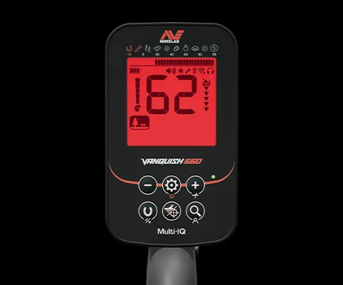Ordu Minelab Vanquish 340 - VANQUISH ekran ve saha kontrolü